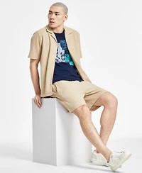 Sun Stone Mens Shirt Graphic T Shirt Shorts Exclusively At Macys