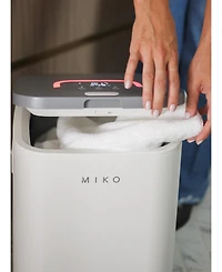 Miko Towel Warmer with Adjustable Heat, Timer, Aromatherapy, and Large Capacity 23L, Nest