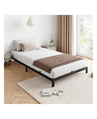 gaomon Bed Frame, 8-Inch Metal Low Platform Bed Frame, Bed Frame With Metal Slat Support, Mattress Foundation, No Box Spring Needed, Noiseless Design