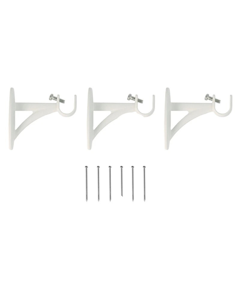 Kenney Belle 5/8" Fast Fit Decorative Curtain Rod - Easy Installation & Stylish Design