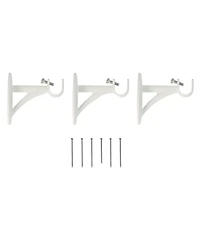 Kenney Belle 5/8" Fast Fit Decorative Curtain Rod - Easy Installation & Stylish Design