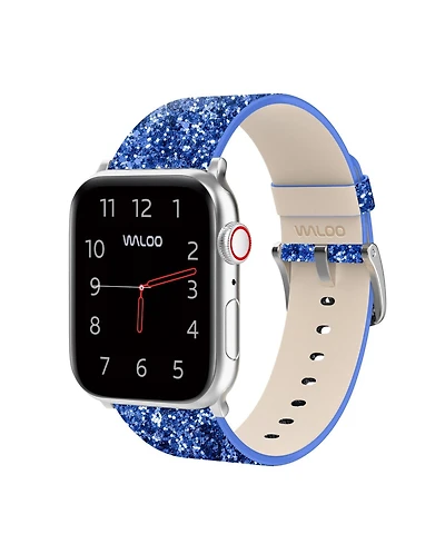 Waloo Leather Bling Band For Apple Watch