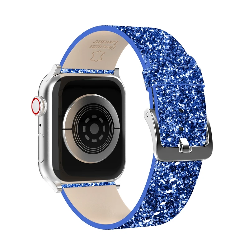 Waloo Leather Bling Band For Apple Watch