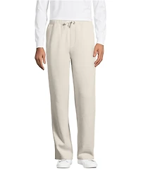 Lands' End Men's Serious Sweats Wide Leg Pant