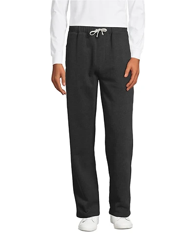 Lands' End Men's Serious Sweats Wide Leg Pant