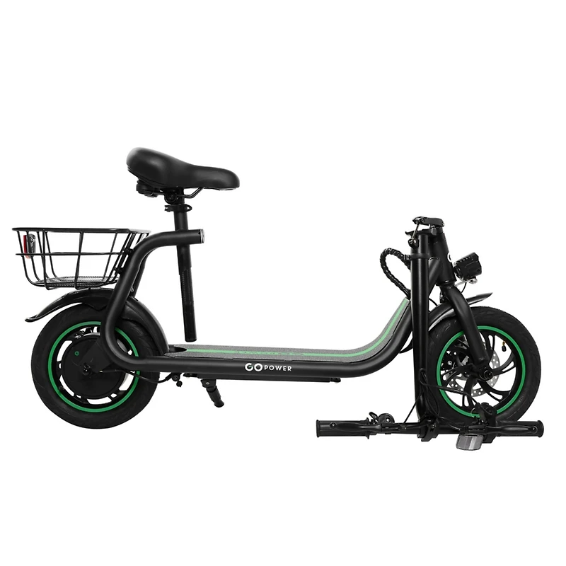 GoFlow Electric Scooter with Seat