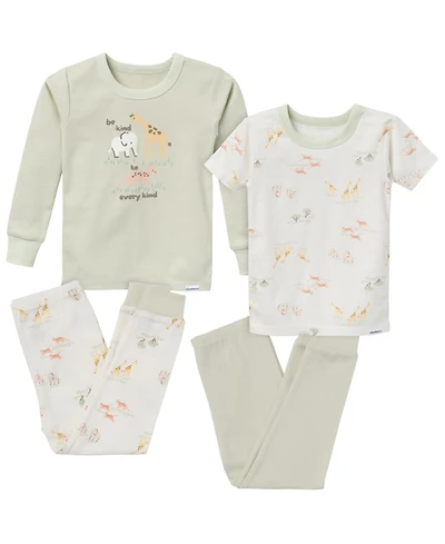 Gerber Baby Boys Pajamas Set, 4 Piece