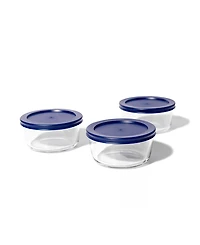Dura Living -Piece Cup Round Food Storage and Meal Prep Container Set