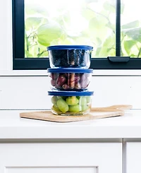 Dura Living -Piece Cup Round Food Storage and Meal Prep Container Set