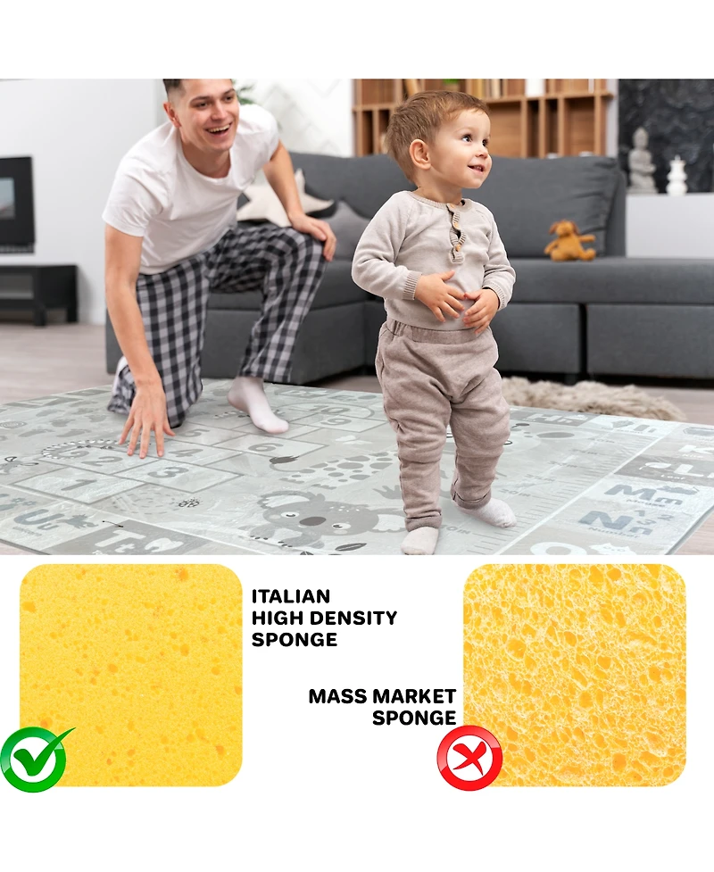 Quokka Super Soft Plush Surface Abc Playmat for Toddlers & Infants