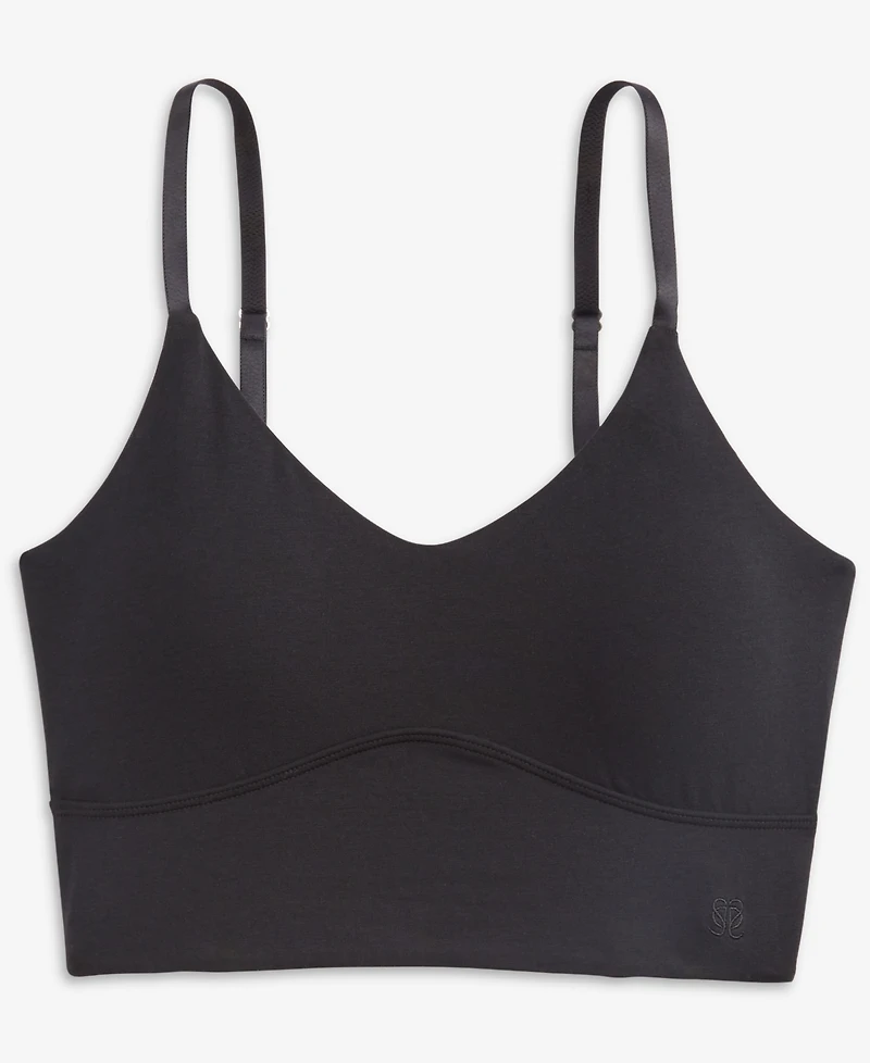 State of Day Women's Longline Cropped Bralette, Exclusively at Macy's