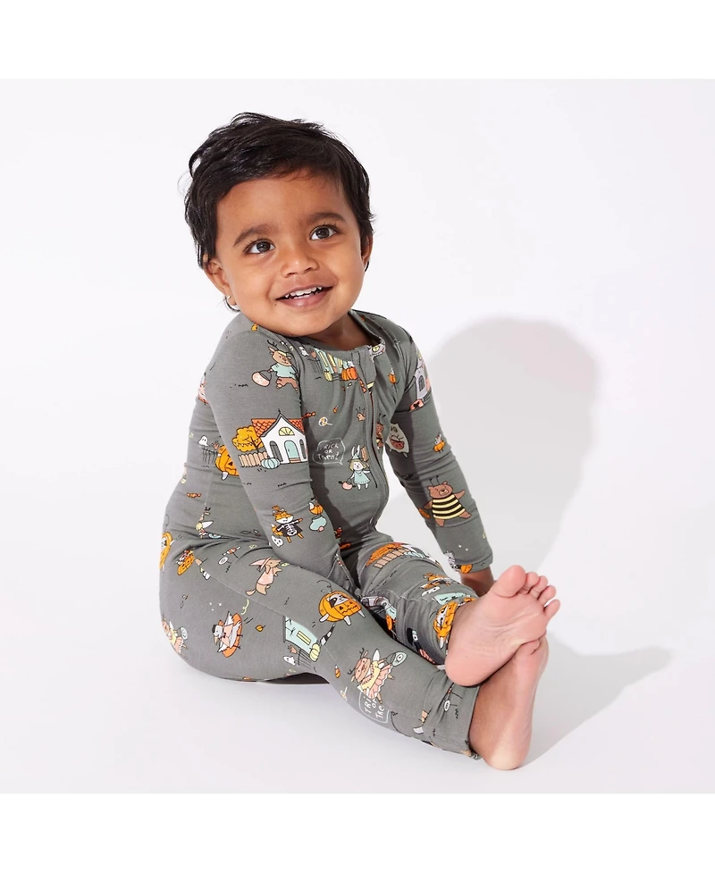 Bellabu Bear Baby Boys or Girls, Trick Treaters Convertible Footie