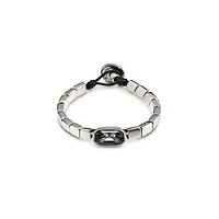 UNOde50 Sterling Silver Plated Metal Alloy Central Box Bracelet