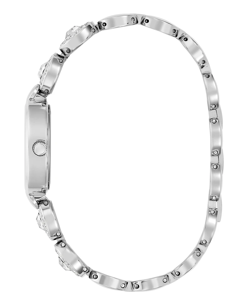 Guess Women's Analog Silver Tone Stainless Steel Watch, 26 mm