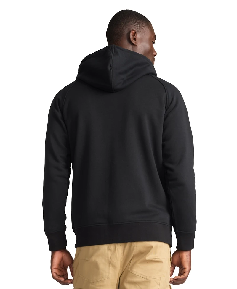Cat Men's Fleece Logo Full Zip Hoodie