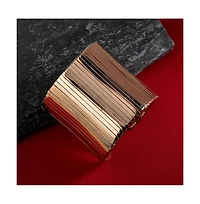 Sohi Women's Ribbed Statement Bracelet