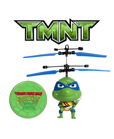 World Tech Toys Tmnt Leonardo Flying Ufo Helicopter