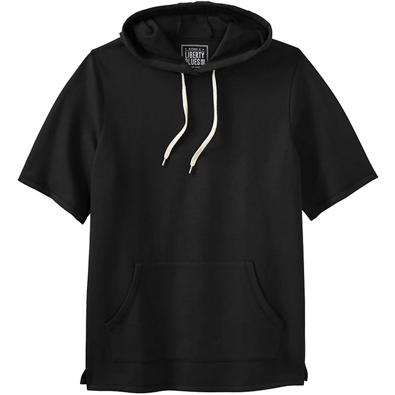 Liberty Blues by KingSize Men's Big & Tall Short-Sleeve Hoodie
