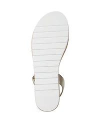 Marc Fisher Women's Gabrey Asymmetrical Strap Platform Sandals