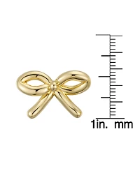 Macy's Gold-Plated Bow Stud Earrings