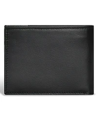 Champs Men's Iconic Collection Leather Top Wing Wallet