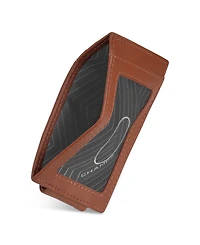 Champs Men's Onyx Collection Leather Mag Card Case