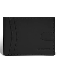 Champs Men's Onyx Collection Leather Access Center Wing Wallet