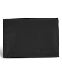 Champs Men's Onyx Collection Leather Card Case