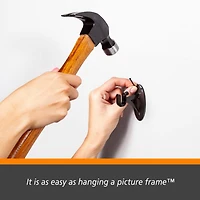 Kenney Fast Fit Easy Install Decorative Curtain Rod - 5/8" Mission Style