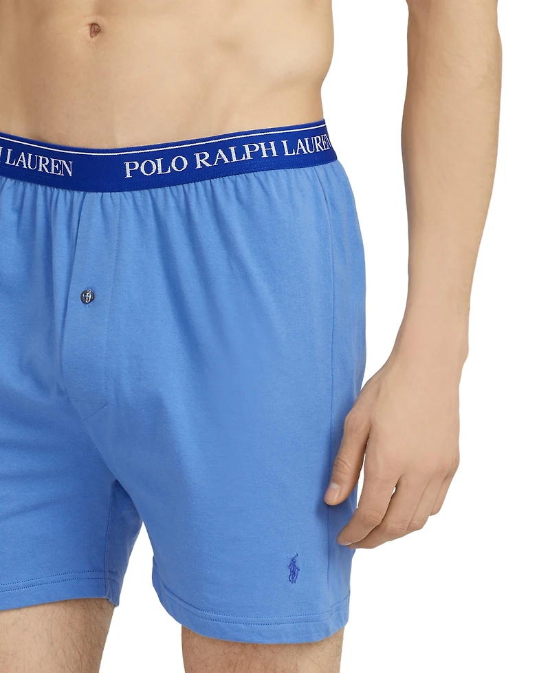 Polo Ralph Lauren Men's 5-Pack Classic-Fit Cotton Knit Boxers