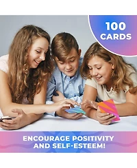 Quokka 100 Affirmation Cards for Kids - Meditation Cards for Mental Health