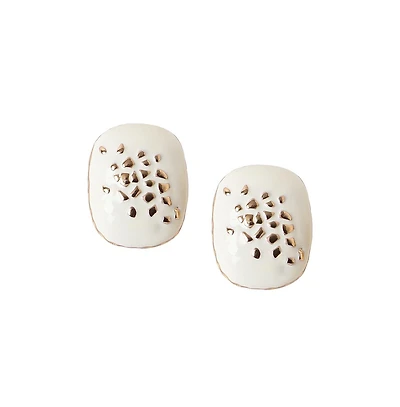 Sohi Women's The Aureate Stud Earrings