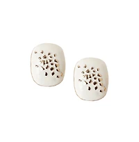 Sohi Women's The Aureate Stud Earrings