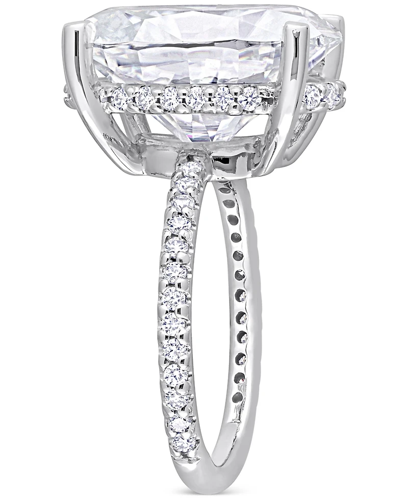 Lab Grown Moissanite Engagement Ring (8 ct. t.w.) 10k White Gold