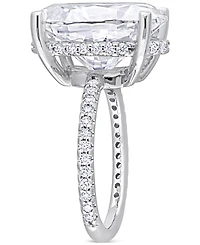 Lab Grown Moissanite Engagement Ring (8 ct. t.w.) 10k White Gold