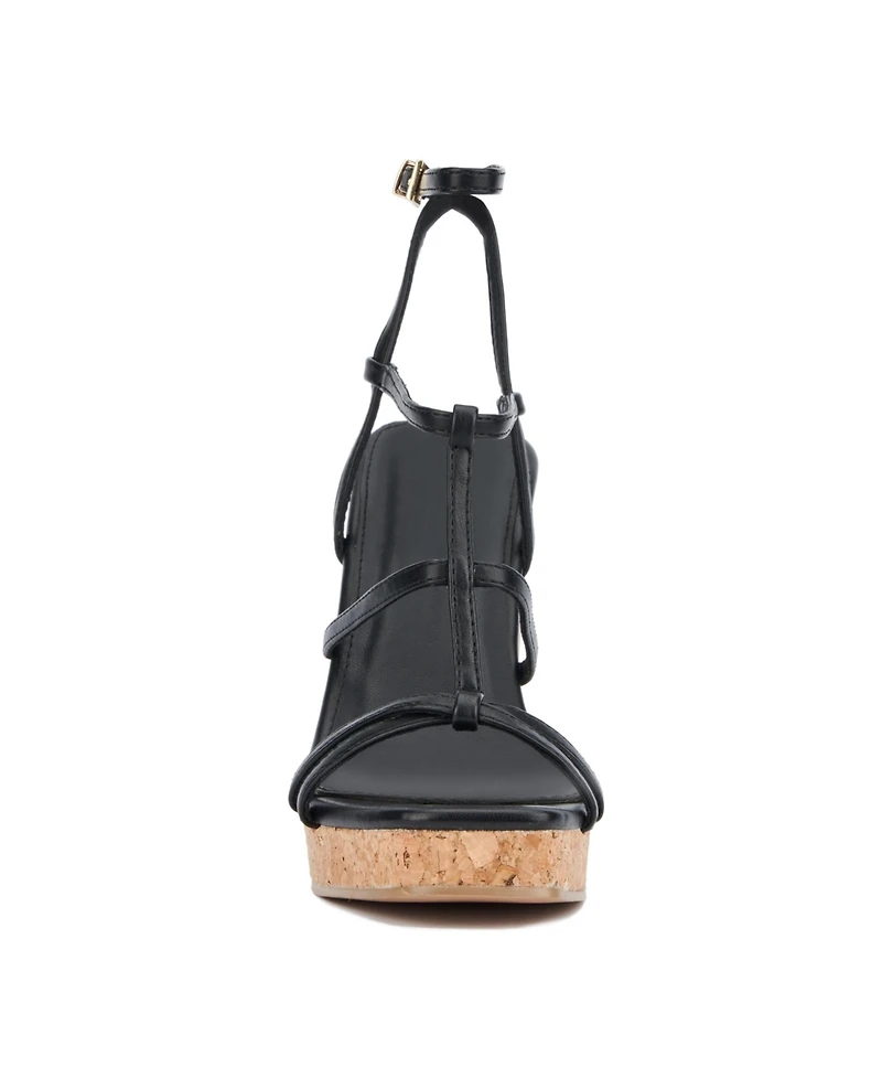 Abla Women's Strappy Wedge Sandal