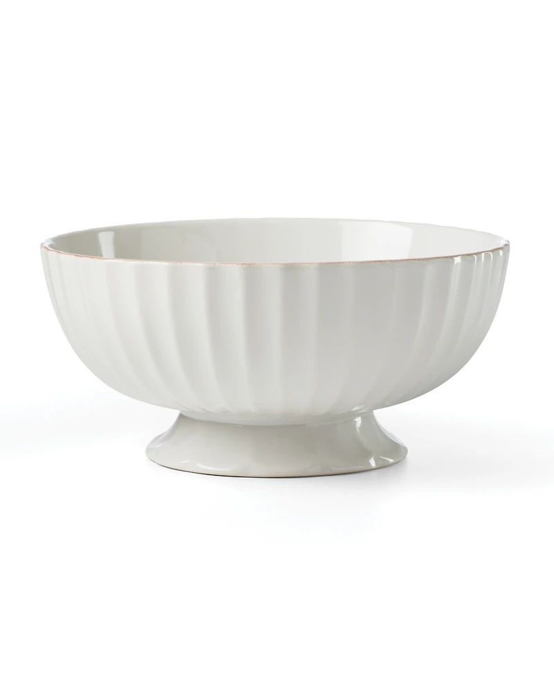 Lenox French Perle Scallop Centerpiece Bowl