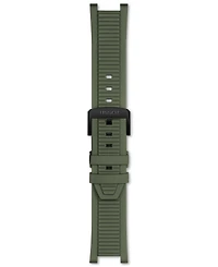Tissot Men's Swiss Chronograph T-Race Green Rubber Strap Watch 45mm