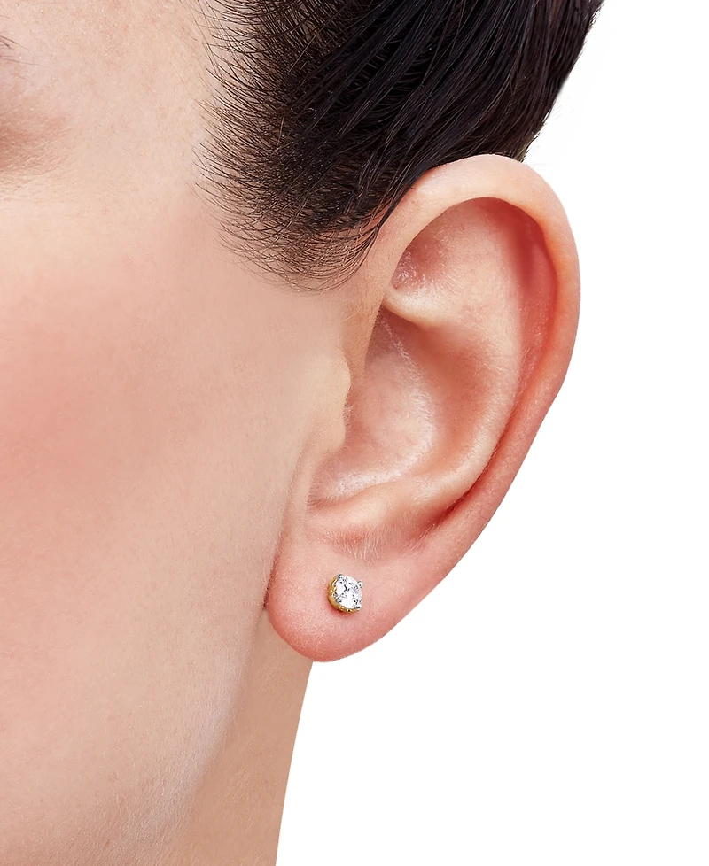 Grown With Love Igi Certified Lab Grown Diamond Single Stud Earring (1/4 ct. t.w.) in 14k White or Yellow Gold