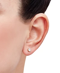 Grown With Love Igi Certified Lab Grown Diamond Single Stud Earring (1/4 ct. t.w.) in 14k White or Yellow Gold