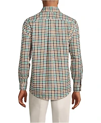Lands' End Men's Traditional Fit No Iron Twill Shirt