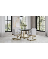Emila 5 Pc. Dining Set (Round Table & 4 Chairs), Created for Macy's