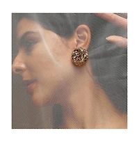 Sohi Women's The Nodum Stud Earrings