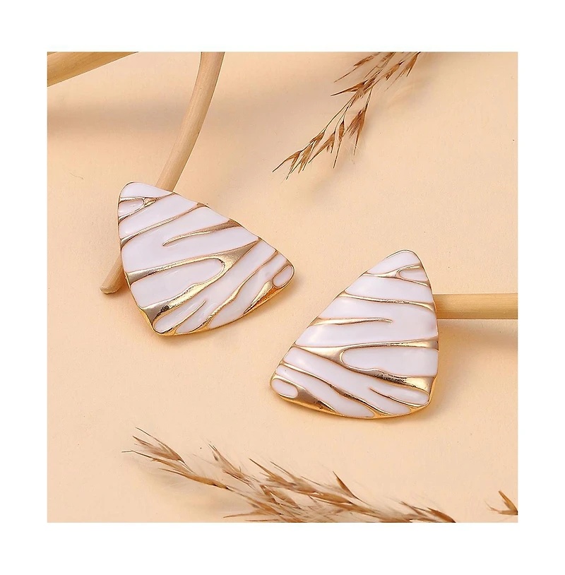 Sohi Women's The Trinity Stud Earrings