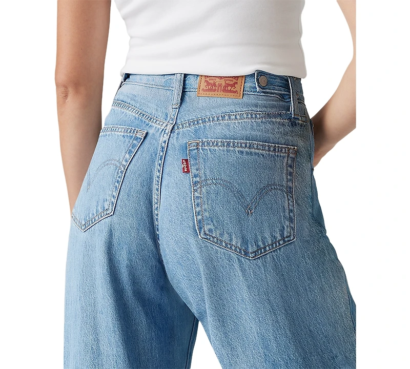 Levi's Women's Cinch-Waist Lightweight Baggy Jeans