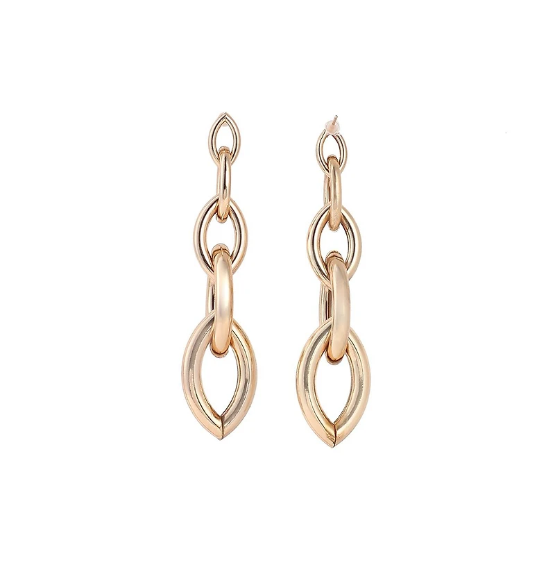 Sohi Women's The Marquise Link Drop Earrings