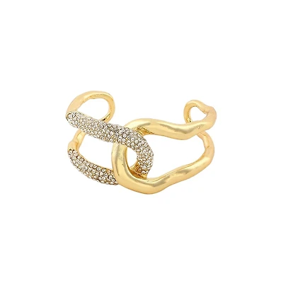 Sohi Women's The Opposta Cuff Bracelet