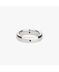 Sterling Silver Lenore Polished Band Ring Size 7 – Modern Summer Ring, Polished Finish, Gift for Her