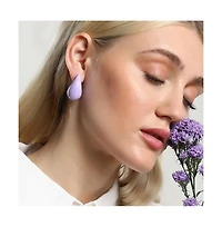 Sohi Women's The Medium Teardrop Stud Earrings