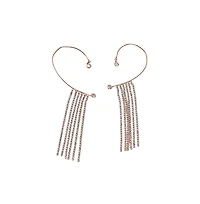 Sohi Women's The Cristal Cuff Earrings
